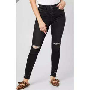 KanCan Kurvy Mid-Rise Ankle Skinny Jeans Size 30